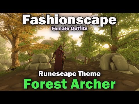 Fashionscape Showcase: Forest Archer Outfits - Runescape (Female Outfits)