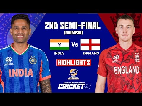 Ind vs Eng Match Highlights | World Cup 2026 | IND vs ENG Cricket 19 Highlights