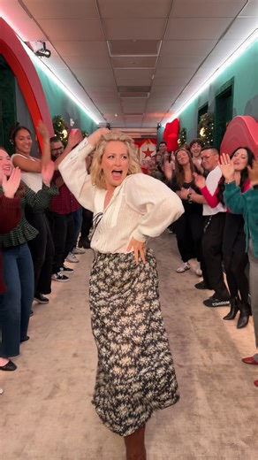 Beth Behrs is always bringing the energy down the Spirit Tunnel! | The Jennifer Hudson Show