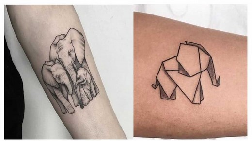 30  cool elephant tattoo ideas, what they mean and placement options