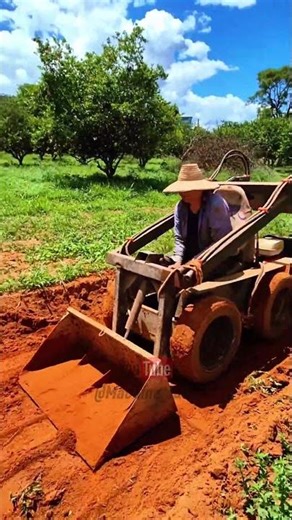 DIY Mini Loader in Action | Compact Earth Moving Machine for Small Projects