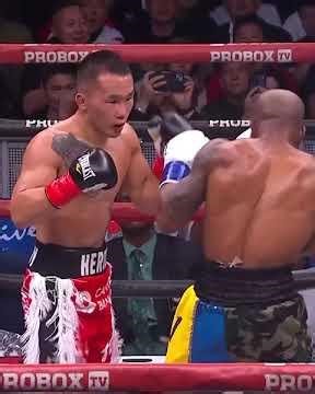 Tsendbaatar Erdenebat and Cobia Breedy went 10 hard rounds in Maryland
