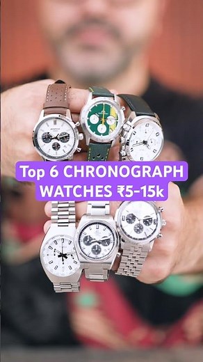 Best Chronograph Watches from 5k to 15k #watch #casio #timex
