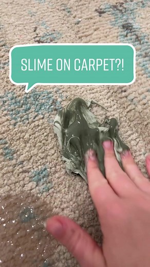 Let me know what tips and tricks you have for removing slime from carpet! 🧼🧽 #mrsbench #fidgettoysplus #mrsbenchfidgets @fidgettoysplusinc #slime #slimeoncarpet #cleaningslime