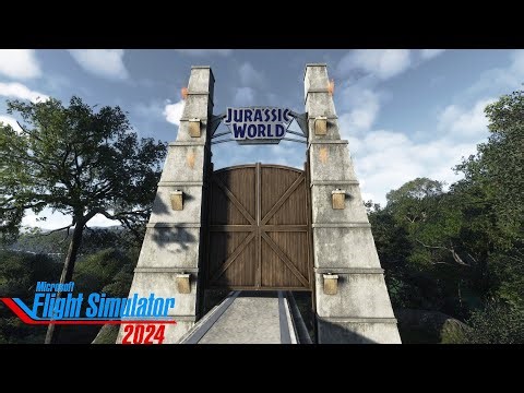 MSFS 2024 | Jurassic Park Mod!