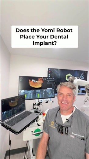 Does the YOMI robot actually place your dental implant?