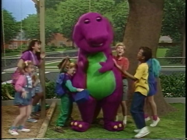 Barney & Friends: (S1E3) Playing it Safe [1992] - 1992 Time Life VHS Release