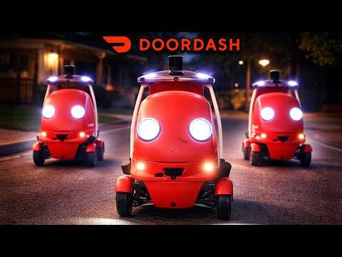 These DoorDash Robots Are Taking Over (Ai)