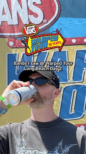 🤘 WARPED TOUR day 2 BANDS 🔥😎 | Matt Bevan