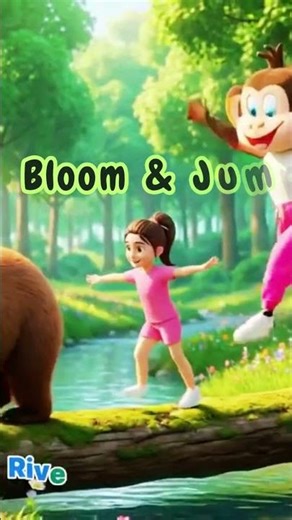 Four Seasons Song : Bloom & Jump in Spring 2026 🌻🦋🌱 #shorts