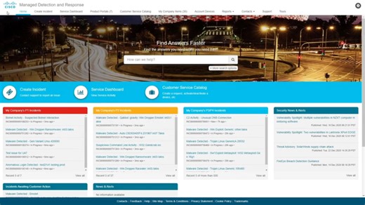 Cisco MDR Portal Demo - Cisco Video Portal
