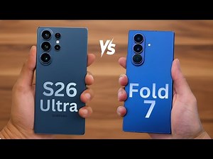Samsung Galaxy S26 Ultra Vs Z Fold 7 - The Winner Is Clear..