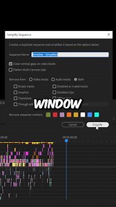 How To Simplify The Timeline in Premiere Pro #premierepro #premiere #adobe #editing #videoediting #tutorials #editingtutorial | AdobeBasics