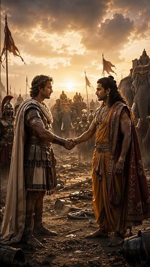 Chandragupta and Alexander Treaty Explained | Tarun Bindlish #Tarunbindlish #Shorts #Maurya