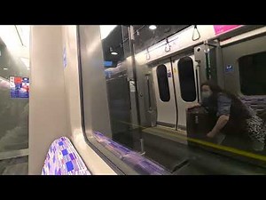 Elizabeth line 345019 From Canary Wharf to Tottenham Court Road