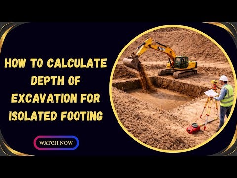 How Much Excavation is Required for Footing? ||Complete Site Guide || 2026