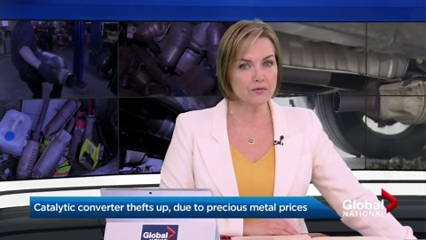Thieves are hot for catalytic converters