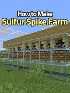 Sulfur Spike Farm for 26.2: Efficient Minecraft Design