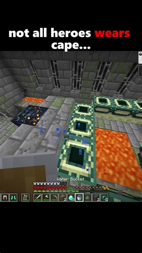 Not Every Hero Wears A Cape... #minecraft