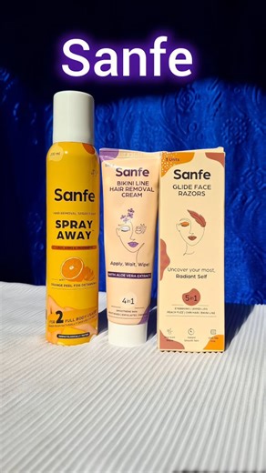 Misti | Content Creator 🎬 | Which hair removal works best for each area? ​Products shown: ​Sanfe Spray Away Hair Removal Foam (Orange Peel for de-tan!) ​Sanfe Bikini... | Instagram
