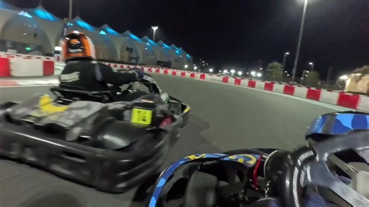 Karting at Yas Marina Circuit: Risks of Professional Stunts