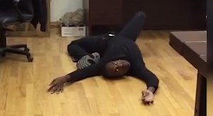 Could this contortionist actually be Spider-Man?