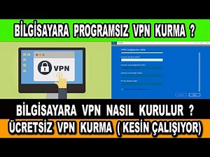 HOW TO INSTALL A VPN ON YOUR COMPUTER WITHOUT ANY SOFTWARE (Free)