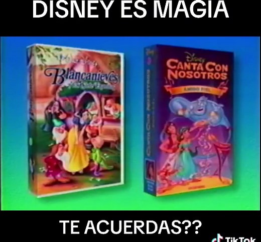 Comercial Disney VHS de los 90s: Disney es Magia