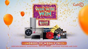 Sign up or upgrade today on any contract deal for your chance to #WinWithCellC. WIN amazing prizes worth over R1.5 million! Prizes include smartphones, laptops, data, shopping vouchers, cash, @LGMobileSA premium appliance collections and a grand prize of R50 000 cash. T&Cs apply. #WinwithCellC https://bit.ly/3gsaLXh | Cell C