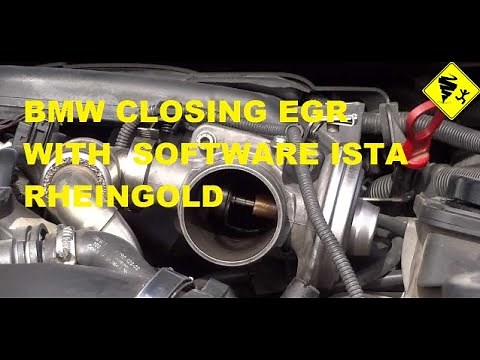 BMW CLOSING EGR WITH SOFTWARE ISTA RHEINGOLD