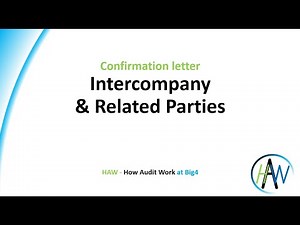 5.7 Confirmation letter - Intercompany & Related Parties *** Preview *** HAW ***