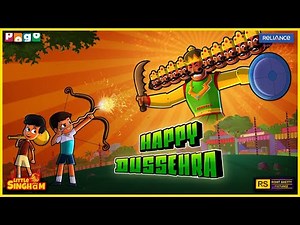Dussehra Special 2025 🎉🔥 | Little Singham vs Evil Ravan Statue! | Pogo TV | Kids Cartoon