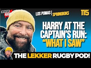 Up Close with the Springboks in London: Energy, Kicks & Team Buzz!