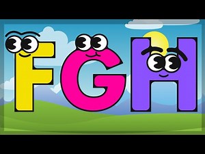 Alfabeto Infantil - Letras F, G e H