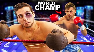 After defeating the rest of Jomboy Media in a Boxing Combine, Talkin' Jake is fighting pro Chris Algieri in the ring of a Manhattan gym... | Jomboy Media