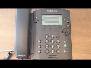 Polycom VVX310 - 3-Way Calls