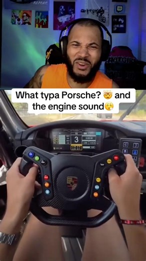 What typa Porsche? 🤯 and the engine sound😮‍💨 #porsche #car #truck #w3ezyreacts #twitch