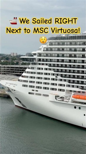 MSC Virtuosa Close-up #cruise
