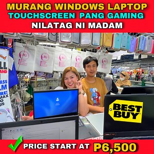 67K views · 537 reactions | WINDOWS LAPTOP Touchscreen at Pang Gaming nilatag ni Madam Urban Wander #laptops | Urban Wander | Facebook