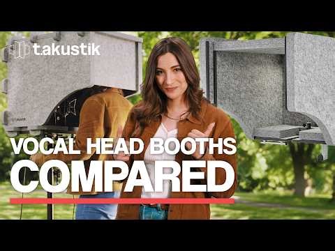 Vocal Head Booths Compared | t.akustik