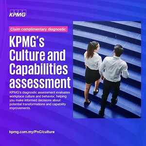 Enhance your organization's performance and drive transformative change. Claim a complimentary diagnostic assessment on your organization's culture and capabilities to unlock the full potential of your organization. Our analysis delves into workplace dynamics to pinpoint key areas for improvement in employee engagement, productivity, and overall well-being. Explore more at www.kpmg.com.my/pnc/culture #employeeexperience #EX #peoplematter | KPMG Malaysia