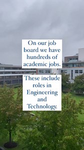 Are you looking for a role in Engineering? Browse our job board today and find your next academic role in Engineering & Technology: https://www.jobs.ac.uk/search/engineering-and-technology #engineering #opportunity | jobs.ac.uk