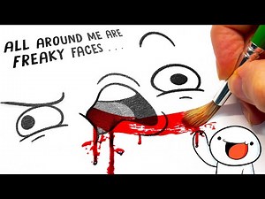 HORROR Artist vs The Odd 1s Out $10 Doodle Colouring Book ✍️ (Pt.2)