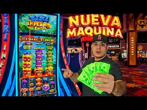Me Encontre una NUEVA Máquina en el Casino 😱 TIKI INFERNO