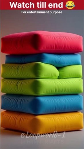 Endless Cushion Loop You Can’t Ignore #shorts #satisfying