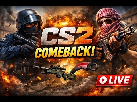 Counter Strike 2 | Live | Commentary | Silent Gaming