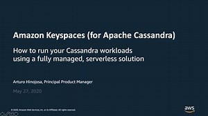 ทรัพยากร Amazon Keyspaces for Apache Cassandra - Amazon Web Services