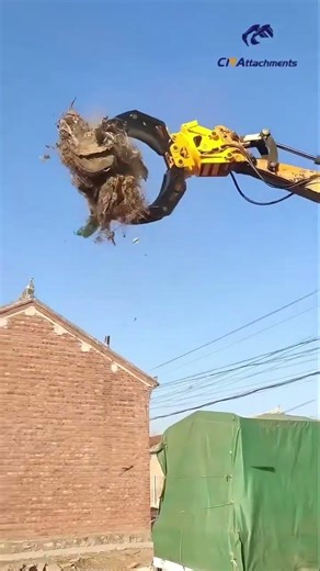 Hydraulic Rotating Log Grapple CN Attachments
