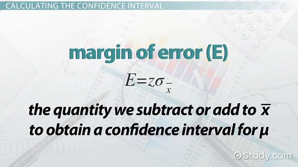 Finding Confidence Intervals with the Normal Distribution