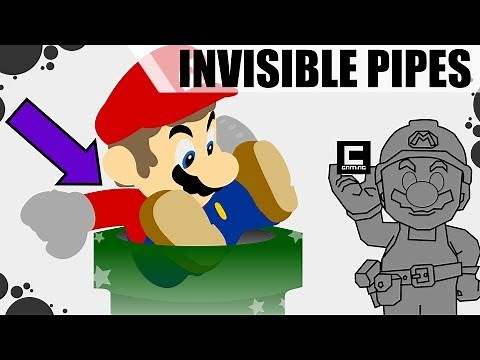 The Invisible Pipes Glitch - Super Mario Maker